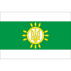 Прапор СМТ Пулини, Україна Прапор СМТ Пулини, Україна