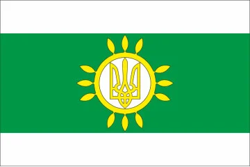 Прапор СМТ Пулини, Україна