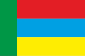 Прапор СМТ Картушине, Україна