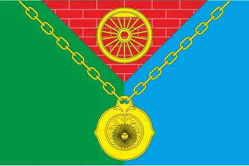 Прапор СМТ Війтівці, України. Варіант-02