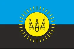 Флаг ПГТ Гоголево, Украина Флаг ПГТ Гоголево, Украина