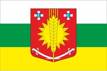 Прапор СМТ Теплик, Україна