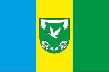 Прапор СМТ Радісне, Україна. Варіант-02