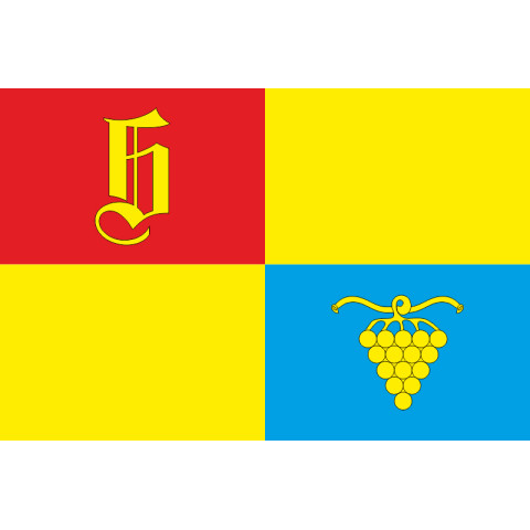 Прапор СМТ Березанка, Україна. Варіант-02 Прапор СМТ Березанка, Україна. Варіант-02