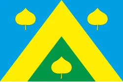 Флаг ПГТ Великий Любень, Украина. Вариант-02 Флаг ПГТ Великий Любень, Украина. Вариант-02