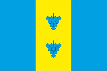 Прапор СМТ Підбуж, Україна. Варіант-02