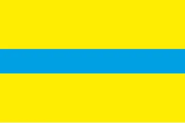 Прапор СМТ Петрове, Україна. Варіант-02