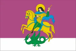 Флаг ПГТ Смотрич, Украина. Вариант-02 Флаг ПГТ Смотрич, Украина. Вариант-02