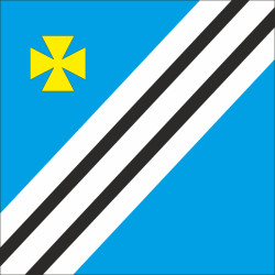 Флаг ПГТ Дмитровка, Украина Флаг ПГТ Дмитровка, Украина