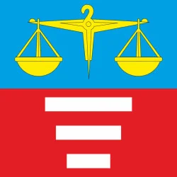 Флаг ПГТ Ярмолинцы, Украина. Вариант-01 Флаг ПГТ Ярмолинцы, Украина. Вариант-01