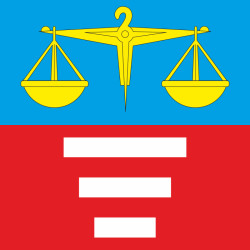 Флаг ПГТ Ярмолинцы, Украина. Вариант-01 Флаг ПГТ Ярмолинцы, Украина. Вариант-01