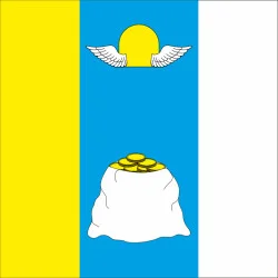 Флаг ПГТ Авангард, Украина. Вариант-01 Флаг ПГТ Авангард, Украина. Вариант-01