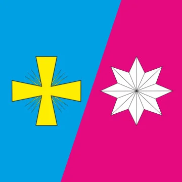 Прапор СМТ Білики, Україна. Варіант-01