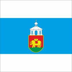 Флаг ПГТ Белозёрка, Украина. Вариант-01 Флаг ПГТ Белозёрка, Украина. Вариант-01