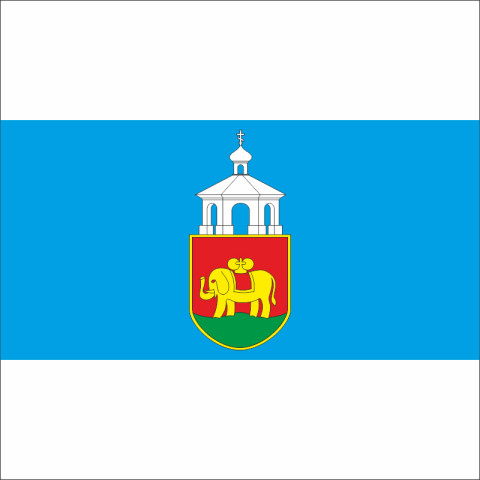 Флаг ПГТ Белозёрка, Украина. Вариант-01 Флаг ПГТ Белозёрка, Украина. Вариант-01