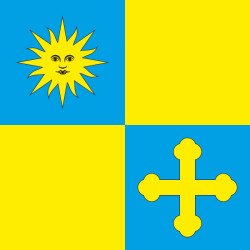 Прапор СМТ Браїлів, Україна. Варіант-01 Прапор СМТ Браїлів, Україна. Варіант-01