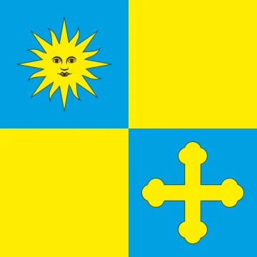 Прапор СМТ Браїлів, Україна. Варіант-01