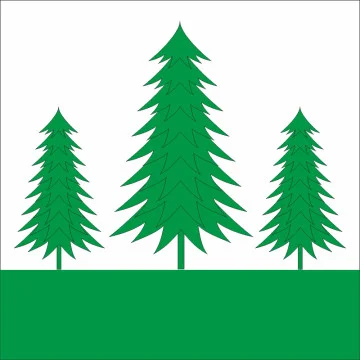 Прапор СМТ Брюховичі, Україна. Варіант-01