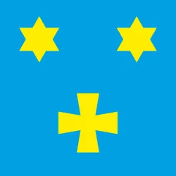 Флаг ПГТ Власовка, Украина. Вариант-01 Флаг ПГТ Власовка, Украина. Вариант-01