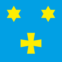 Флаг ПГТ Власовка, Украина. Вариант-01