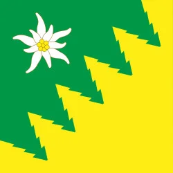 Флаг ПГТ Ворохта, Украина. Вариант-01 Флаг ПГТ Ворохта, Украина. Вариант-01