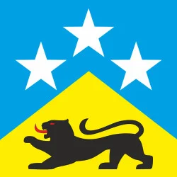 Флаг ПГТ Высокополье, Украина. Вариант-01 Флаг ПГТ Высокополье, Украина. Вариант-01