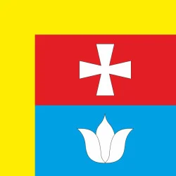 Флаг ПГТ Грицев, Украина. Вариант-01 Флаг ПГТ Грицев, Украина. Вариант-01