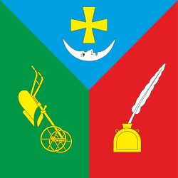 Флаг ПГТ Доброслав, Украина. Вариант-01 Флаг ПГТ Доброслав, Украина. Вариант-01
