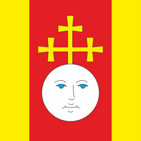 Флаг ПГТ Иваничи, Украина. Вариант-01 Флаг ПГТ Иваничи, Украина. Вариант-01