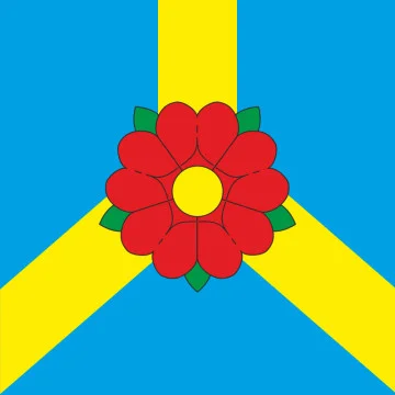 Прапор СМТ Красне, Україна. Варіант-01