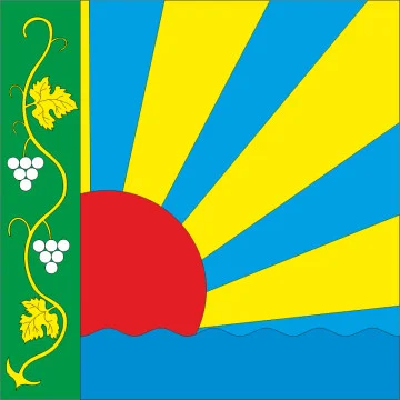 Прапор СМТ Лиманське, Україна. Варіант-01