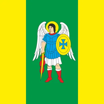 Прапор СМТ Любашівка, Україна. Варіант-01