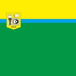 Флаг ПГТ Мирное, Украина. Вариант-01