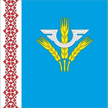 Прапор СМТ Новоолексіївка, Україна. Варіант-01