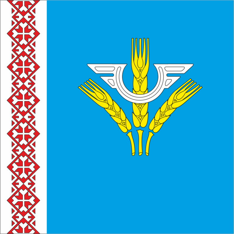 Флаг ПГТ Новоалексеевка, Украина. Вариант-01 Флаг ПГТ Новоалексеевка, Украина. Вариант-01