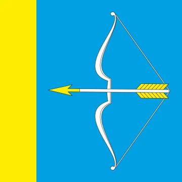 Прапор СМТ Новооржицьке, Україна. Варіант-01