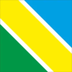 Флаг ПГТ Оржев, Украина. Вариант-01