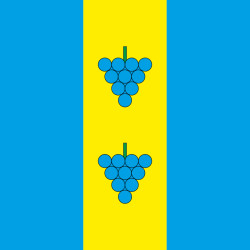 Флаг ПГТ Подбуж, Украина. Вариант-01
