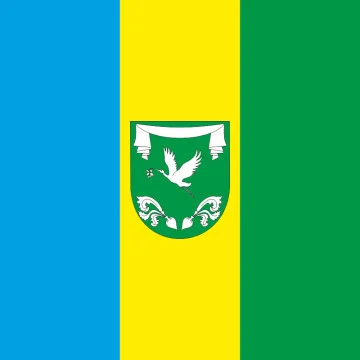 Прапор СМТ Радісне, Україна. Варіант-01