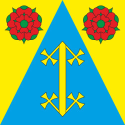 Флаг ПГТ Ружин, Украина. Вариант-01