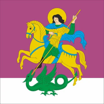 Прапор СМТ Смотрич, Україна. Варіант-01