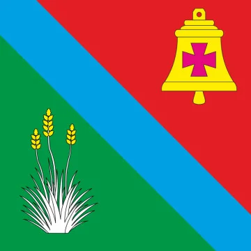 Прапор СМТ Талаківка, Україна. Варіант-01