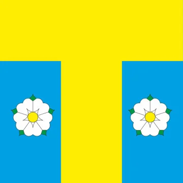 Прапор СМТ Томашпіль, Україна. Варіант-01
