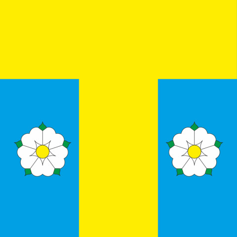 Прапор СМТ Томашпіль, Україна. Варіант-01