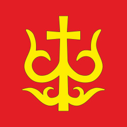 Флаг ПГТ Шацк, Украина. Вариант-01 Флаг ПГТ Шацк, Украина. Вариант-01