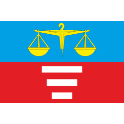 Флаг ПГТ Ярмолинцы, Украина. Вариант-02 Флаг ПГТ Ярмолинцы, Украина. Вариант-02