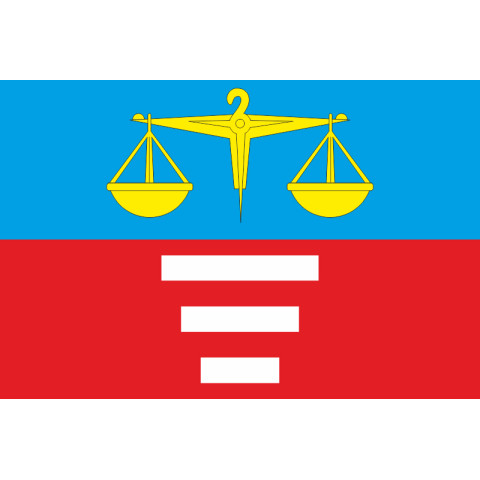 Прапор СМТ Ярмолинці, Україна. Варіант-02