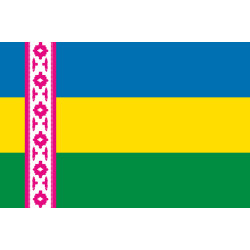 Флаг Богуславского района Киевской области Украины Флаг Богуславского района Киевской области Украины