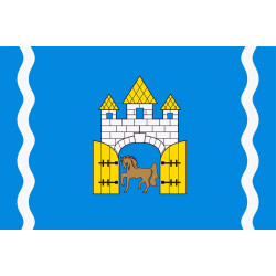 Флаг Броварского района Киевской области Украины