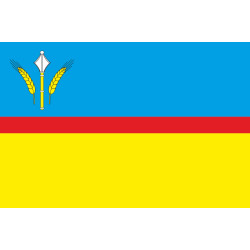 Флаг Ясиноватского района Донецкой области Украины